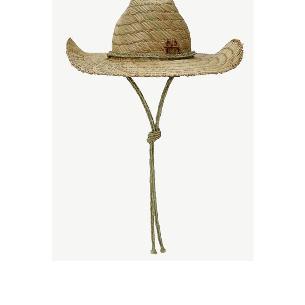 Ruslan Baginskiy Straw Hat with Chin Strap